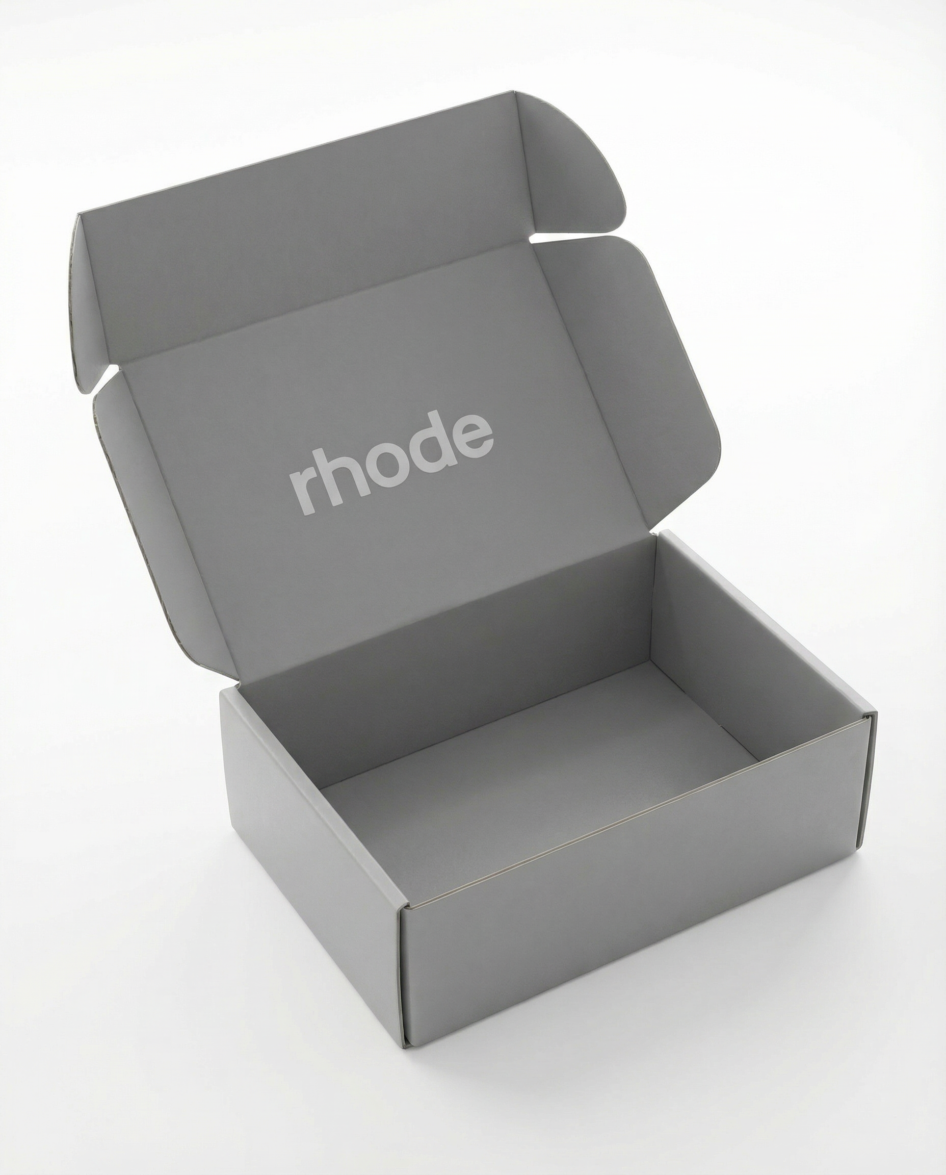 Caja personalizable con logo 3D